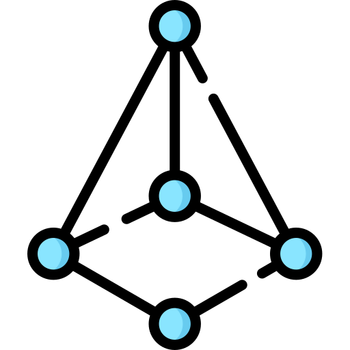 Atomic structure icon