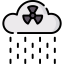 Acid rain icon 64x64