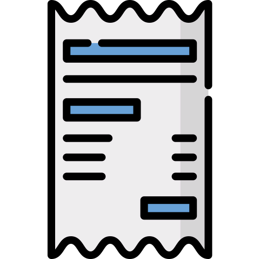 Receipt icon