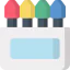 Colored pencil icon 64x64