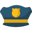 Police hat icon 64x64