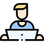 Teleworking 图标 64x64