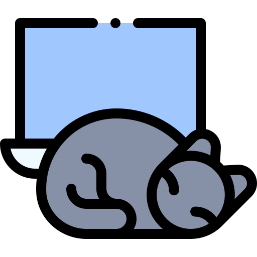 Working at home icon