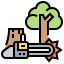 Deforestation icône 64x64