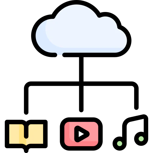 Cloud storage icon