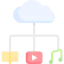 Cloud storage ícono 64x64
