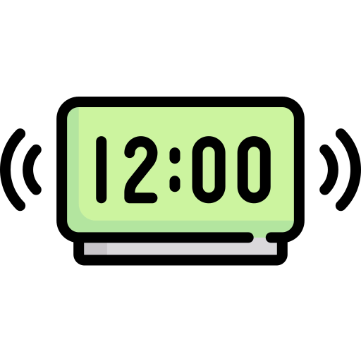 Alarm clock icon