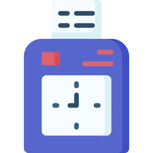 Time recorder icon