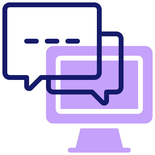 Web chat icon