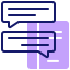 Dialogue symbol icon 64x64
