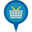 Shopping basket icon 64x64