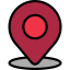Location pin Ikona 64x64
