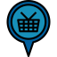 Shopping basket icon 64x64