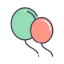 Balloons icon 64x64
