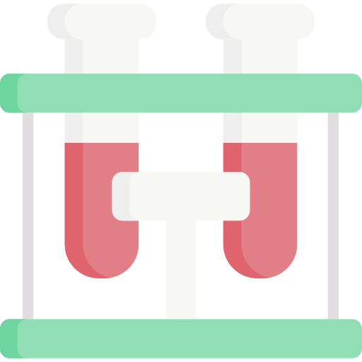 Test tubes icon