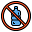 No plastic bottles Ikona 64x64