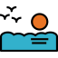 Sunset icon 64x64