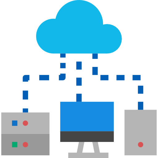 Cloud server icon