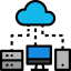 Cloud server icon 64x64