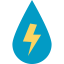 Hydro power icon 64x64