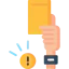 Yellow card icon 64x64