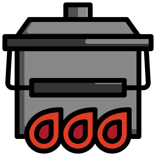 Pot on fire biểu tượng