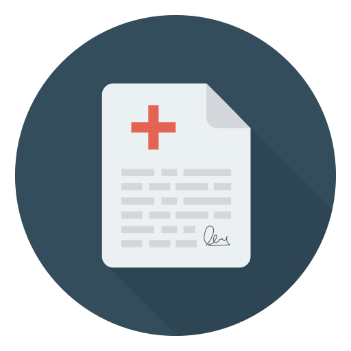 Медицинское заключение иконка