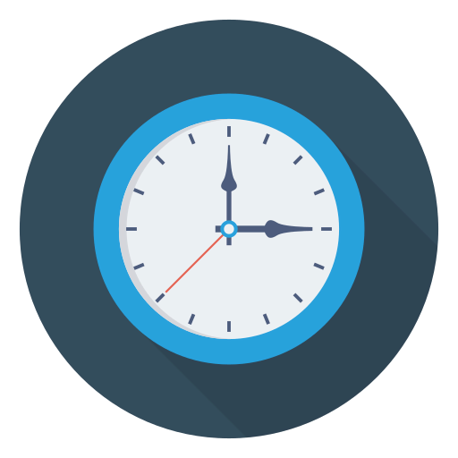 Wall clock icon