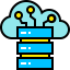 Cloud database icon 64x64