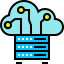Cloud hosting icon 64x64