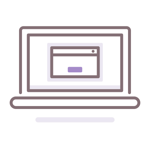Pop up icon