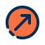 Diagonal arrow 图标 64x64