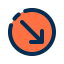 Diagonal arrow 图标 64x64