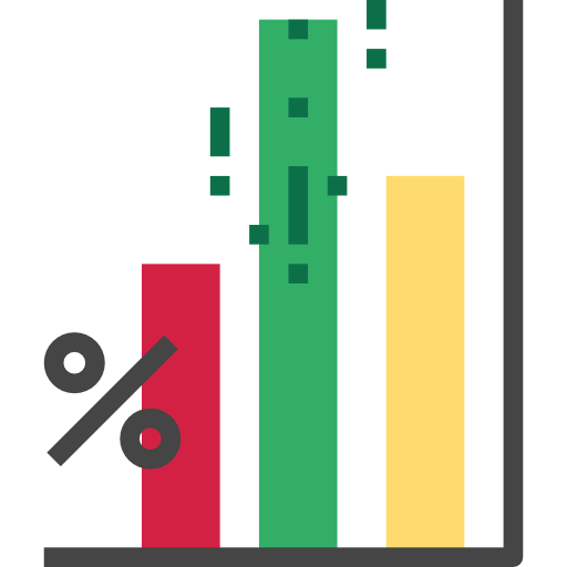 Bar graph icon