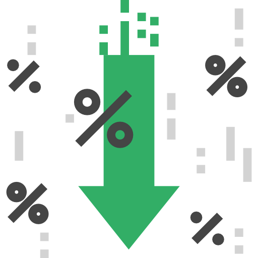 Down arrow icon