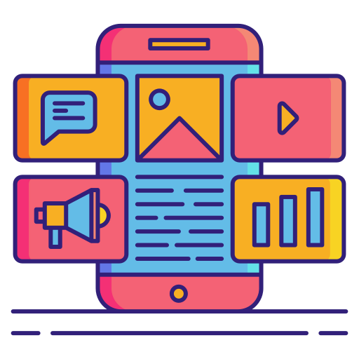 Interactive content 图标