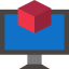 3d modeling icon 64x64