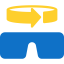3d glasses アイコン 64x64