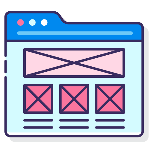 Wireframe icon