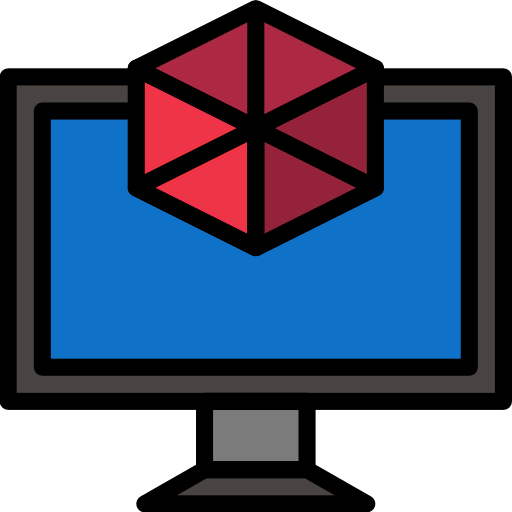 3d modeling icon