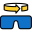 3d glasses Symbol 64x64