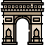 Arc de triomphe アイコン 64x64
