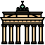 Brandenburg gate アイコン 64x64