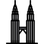 Petronas twin tower アイコン 64x64