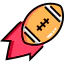 Rugby ball biểu tượng 64x64