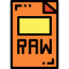 Raw file icon 64x64