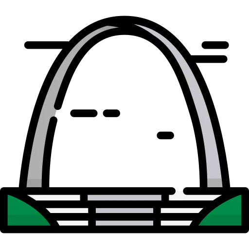 Gateway arch icon