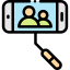Selfie stick іконка 64x64