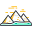Пирамиды иконка 64x64