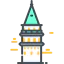 Галатская башня иконка 64x64